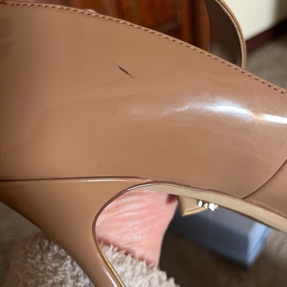 Sam Edelman Chic Tan Heels with Strap - Picture 4 of 4